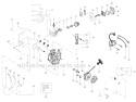 Page B Diagram and Parts List for FEATHERLITE LE Type 2 Weed Eater Trimmer
